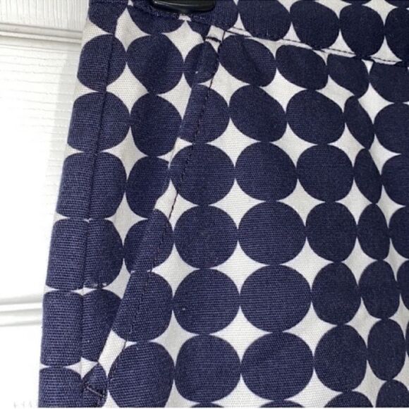 Jcrew Polka Dot Blue and White Cotton Mini
Skirt(Size 4) - Picture 3 of 5